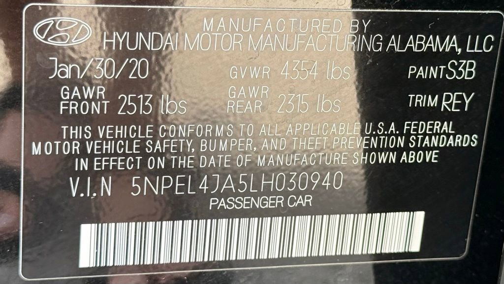 Used 2020 Hyundai Sonata SEL FWD image 42