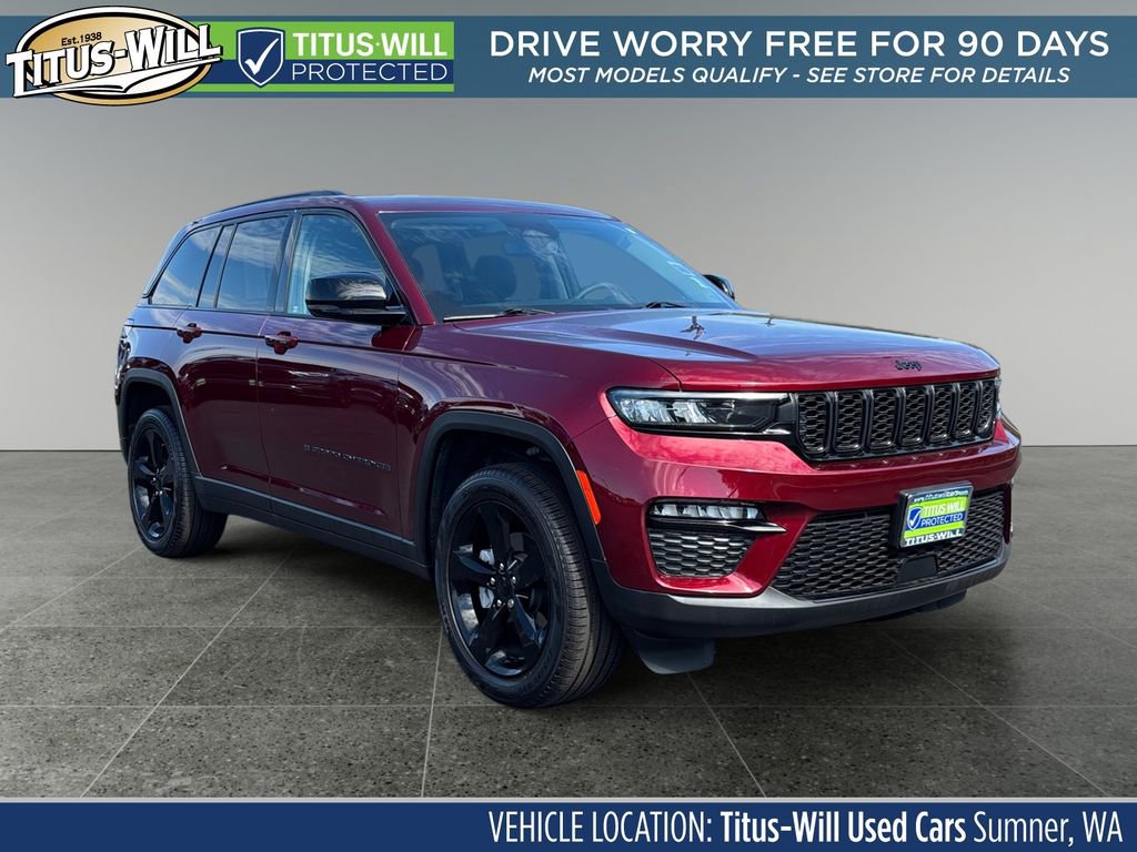 Used 2023 Jeep Grand Cherokee Limited w/ Black Appearance Package