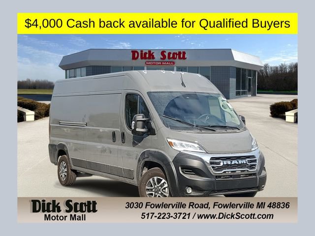 New 2026 RAM ProMaster 2500 w/ Quick Order Package 22G SLT