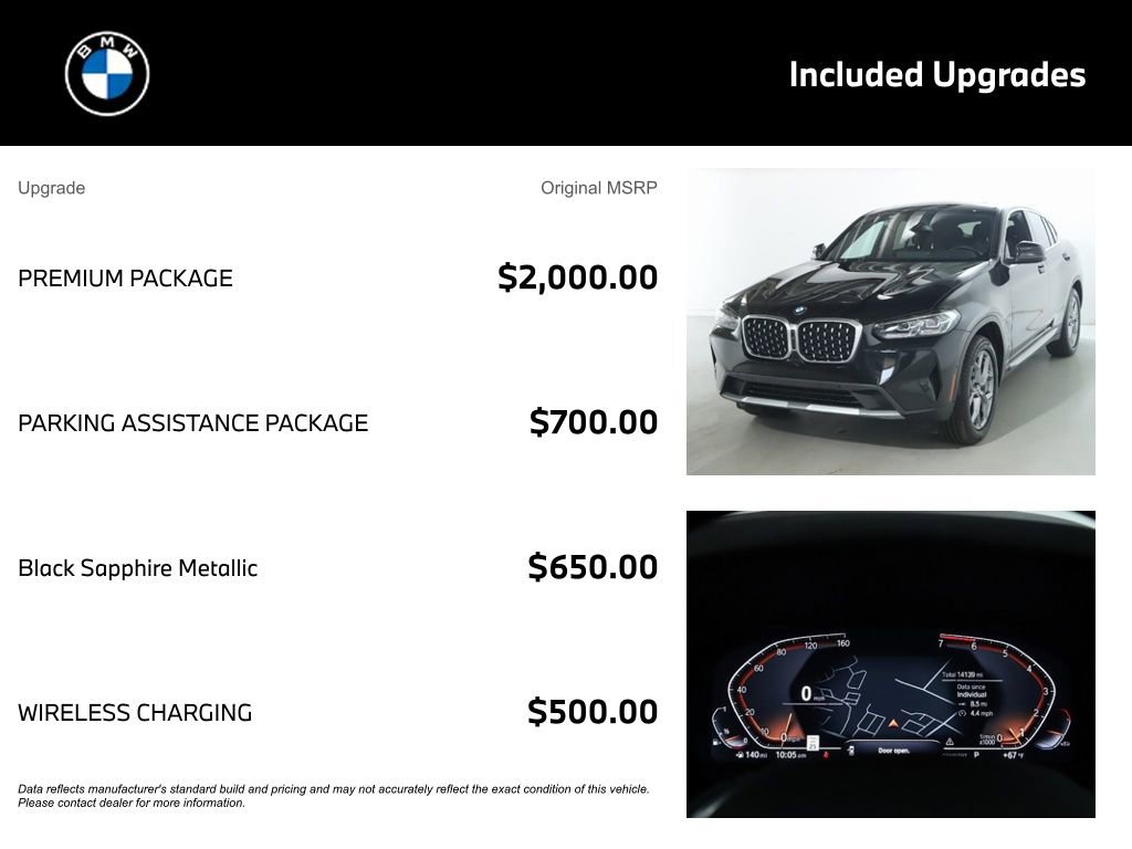 Used 2025 BMW X4 xDrive30i AWD/4WD image 4