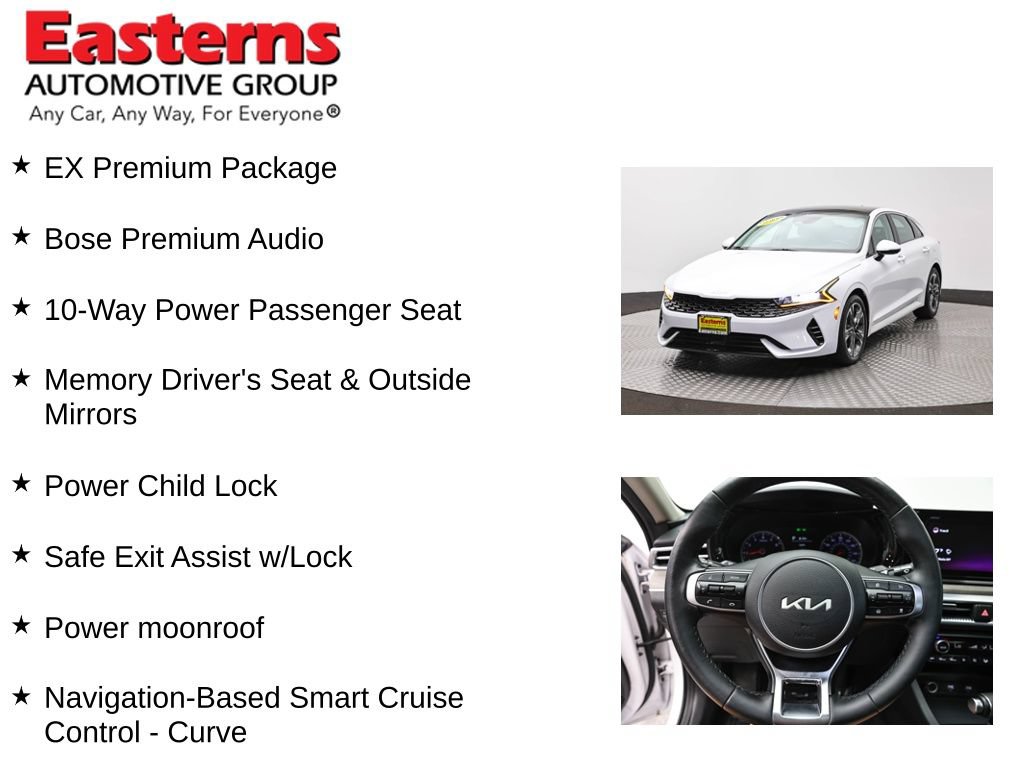 Used 2022 Kia K5 EX w/ EX Premium Package FWD image 11