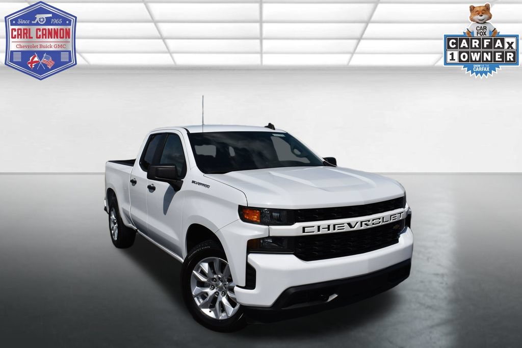 Used 2021 Chevrolet Silverado 1500 Custom RWD image 1