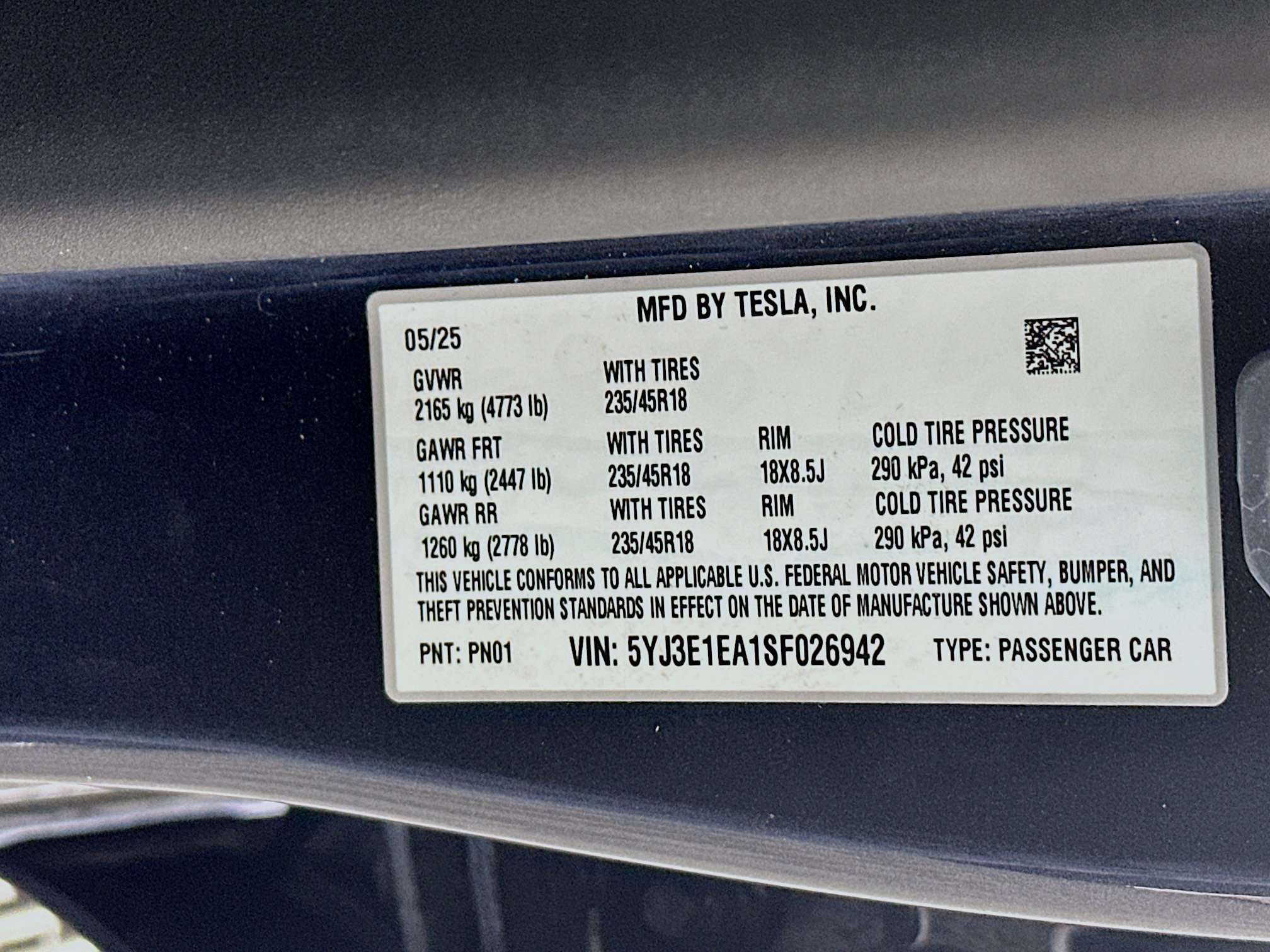 Used 2025 Tesla Model 3 Long Range RWD image 12