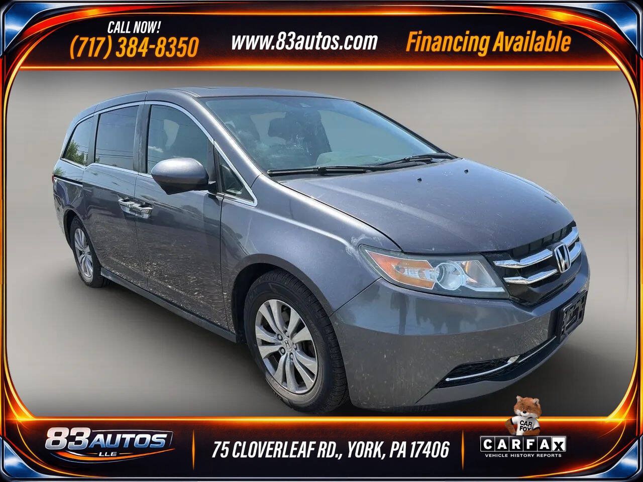 Used 2016 Honda Odyssey EX-L image 1