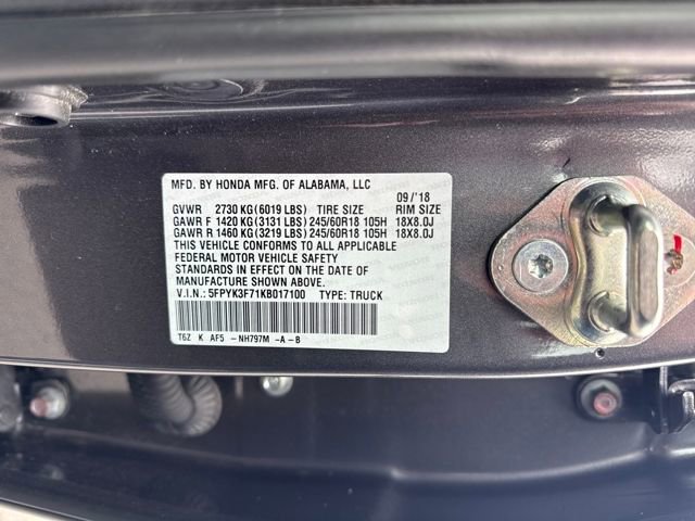 Used 2019 Honda Ridgeline RTL-E image 23