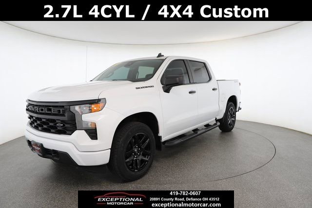Used 2023 Chevrolet Silverado 1500 Custom w/ LPO, Dark Essentials Package