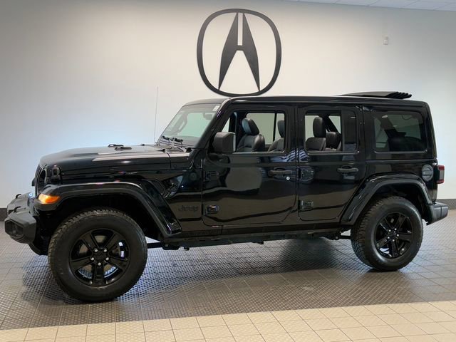 Used 2021 Jeep Wrangler Unlimited Sahara image 3
