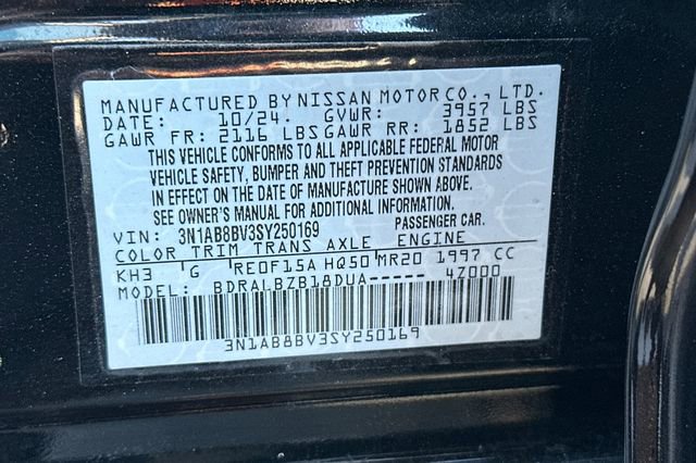 Used 2025 Nissan Sentra S FWD image 29