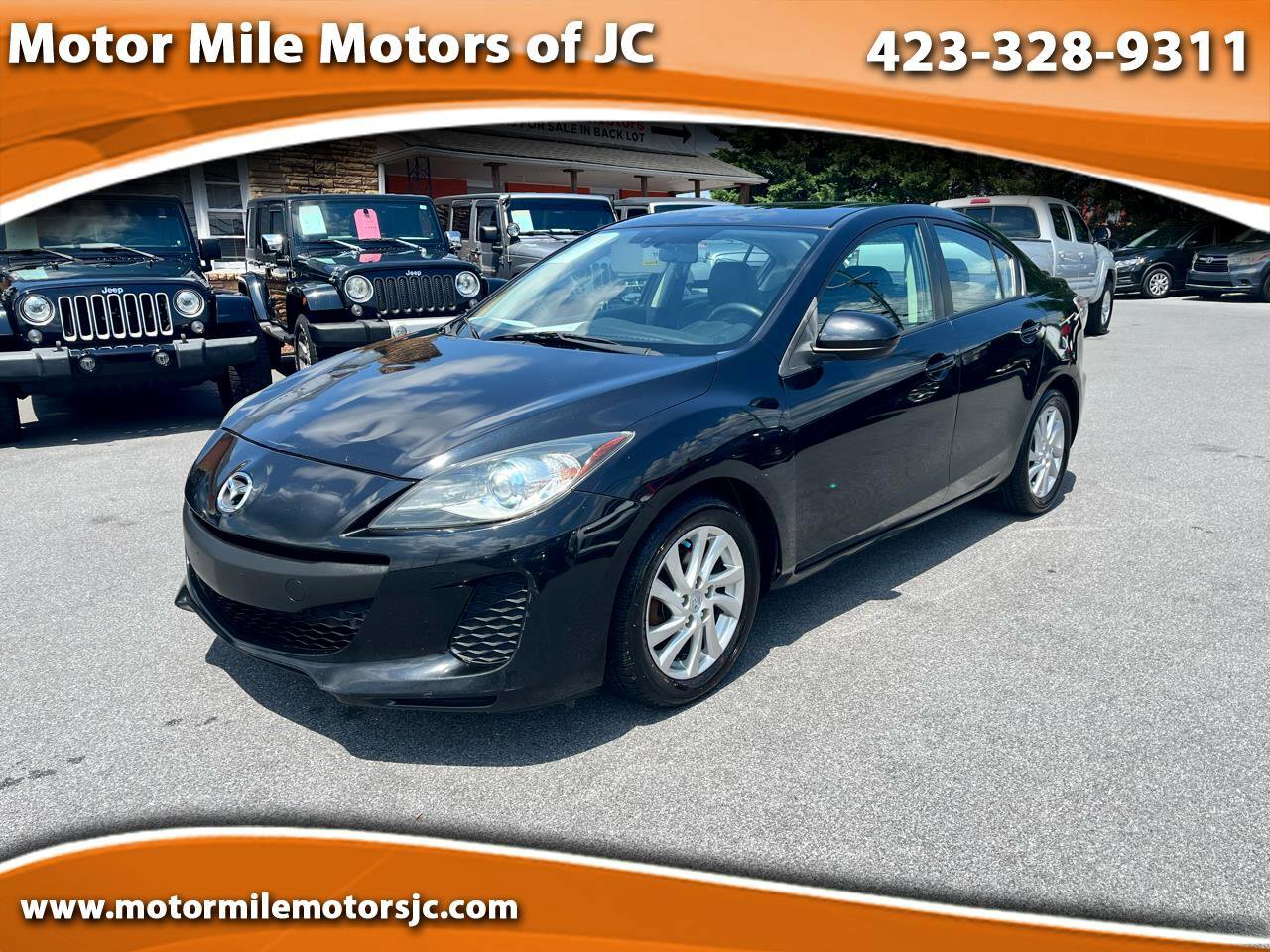 Used 2012 MAZDA MAZDA3 i Grand Touring w/ Tech Pkg