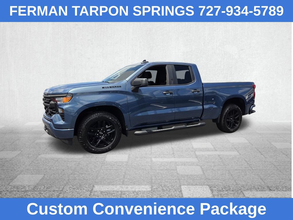 Certified 2024 Chevrolet Silverado 1500 Custom w/ Turbomax Blackout Package RWD image 7