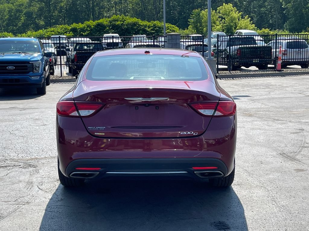 Used 2015 Chrysler 200 C w/ Sun/Sound Group FWD image 4