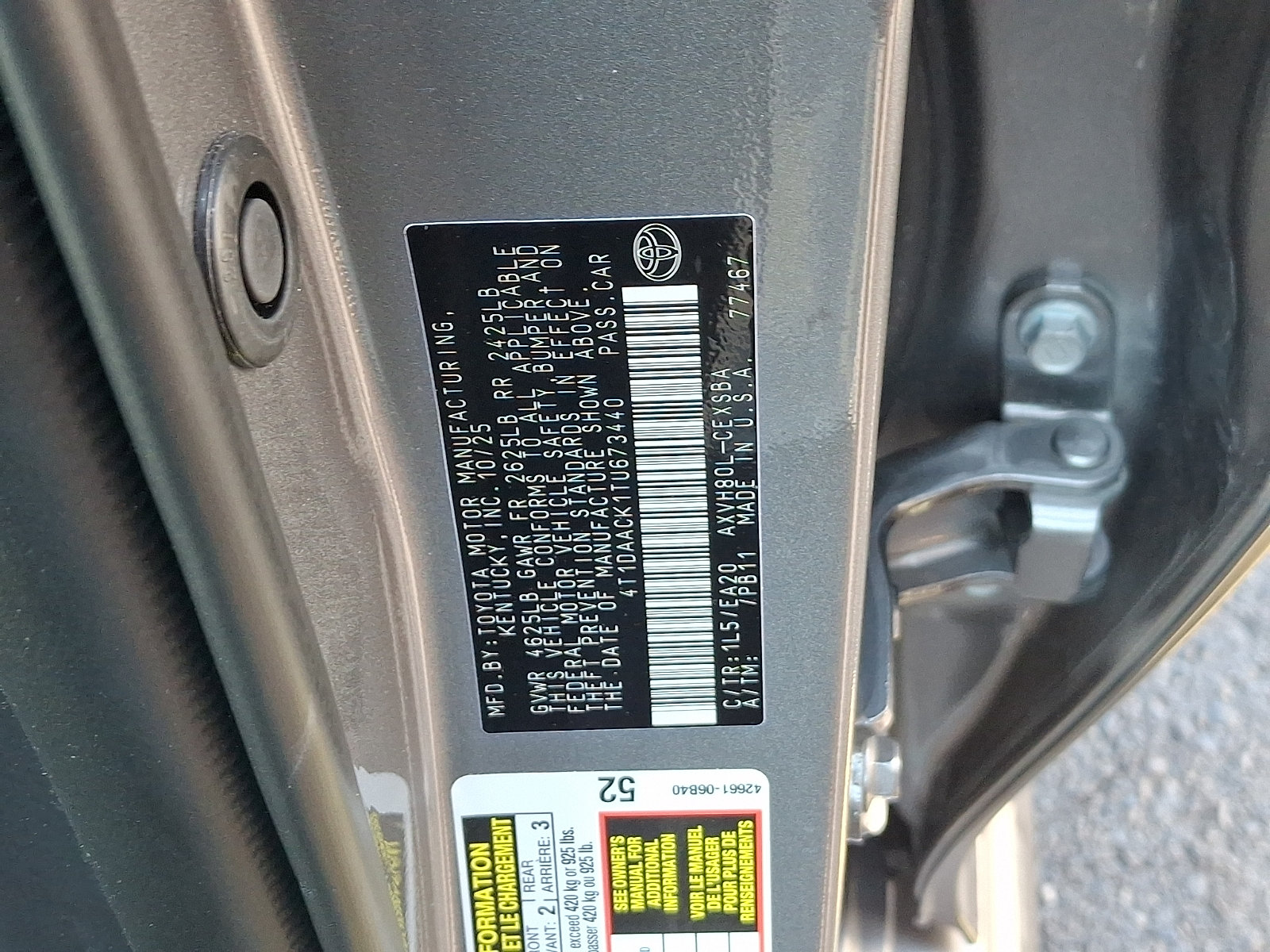 Used 2026 Toyota Camry SE w/ Convenience Package FWD image 28