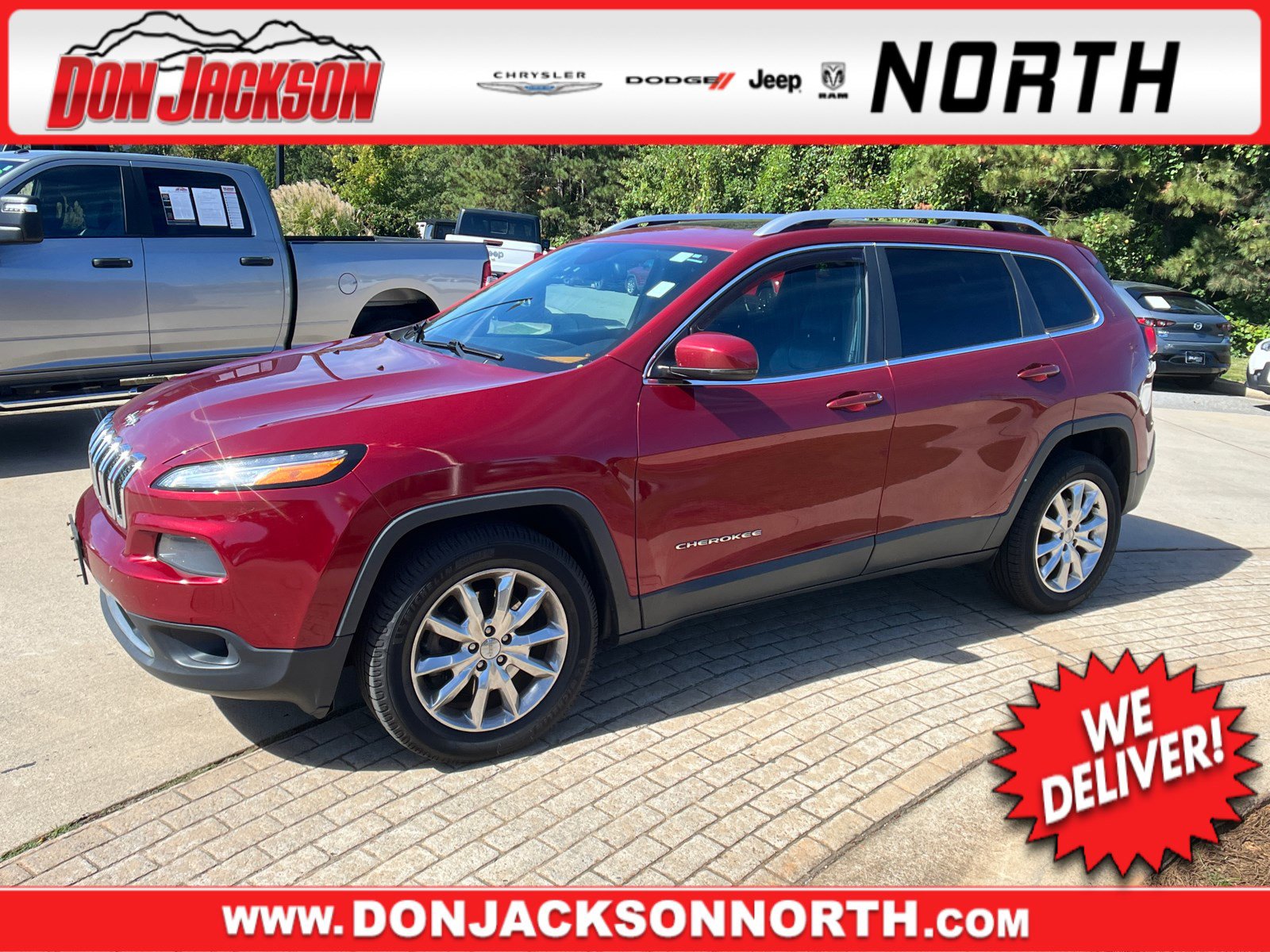 Used 2016 Jeep Cherokee Limited w/ Trailer Tow Group