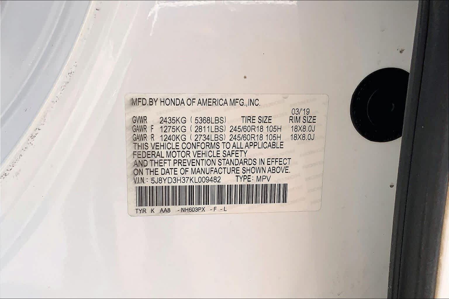 Used 2019 Acura MDX FWD image 33