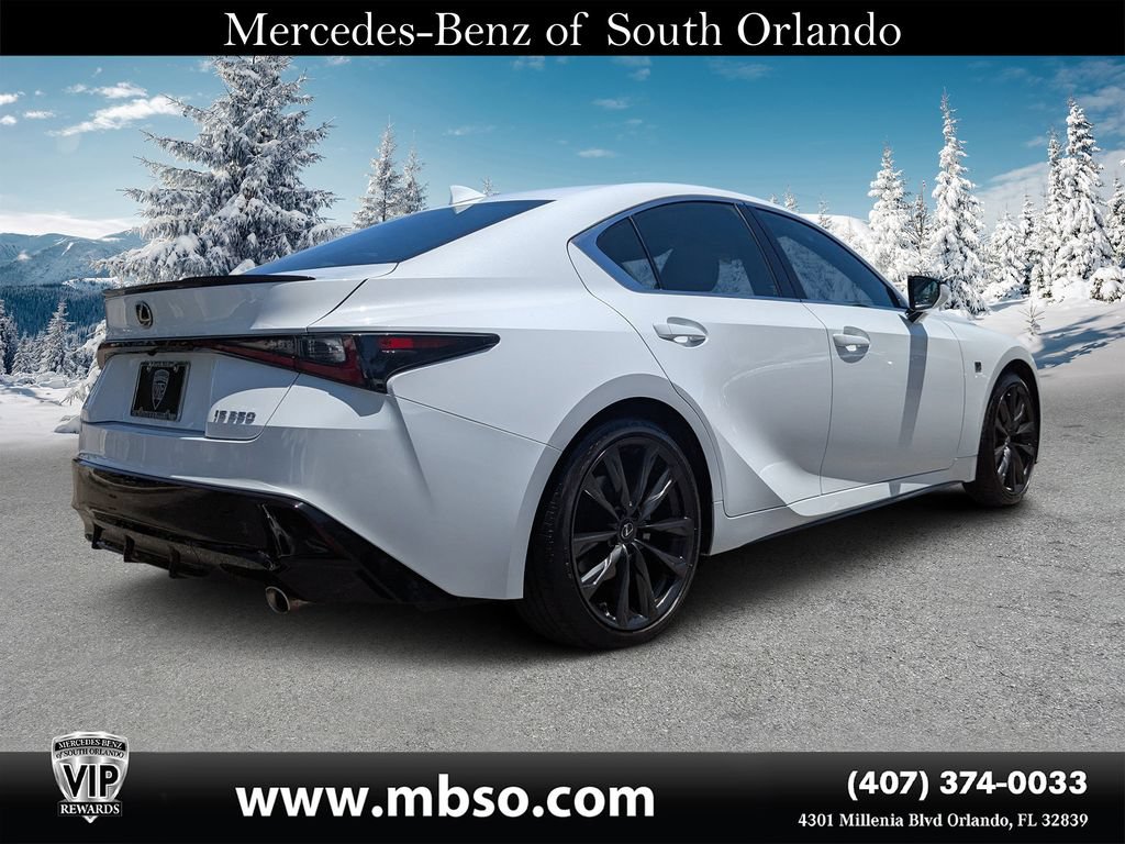 Used 2025 Lexus IS 350 F Sport w/ Accessory Package 2 RWD image 22