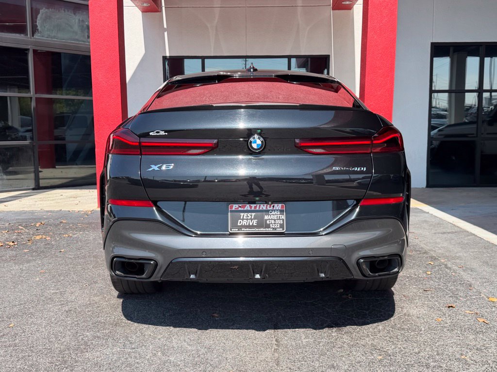 Used 2021 BMW X6 sDrive40i w/ M Sport Package RWD image 8