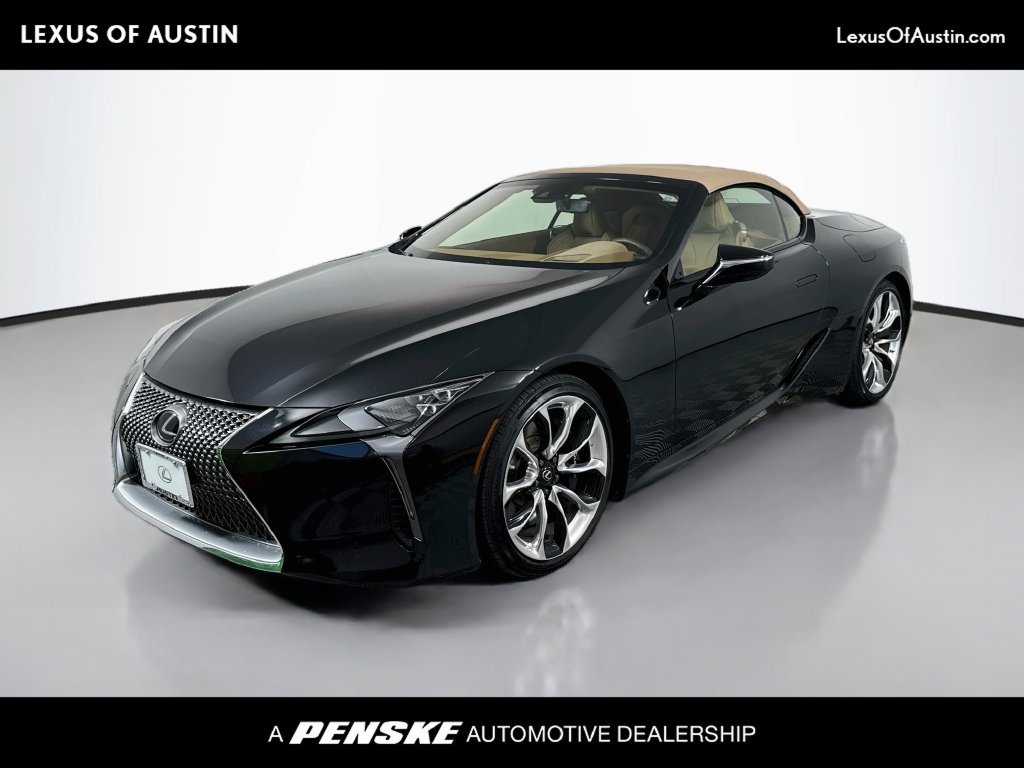 Certified 2023 Lexus LC 500 Convertible w/ Touring Package RWD image 1