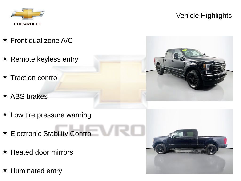 Used 2022 Ford F250 Lariat w/ Black Appearance Package AWD/4WD image 33