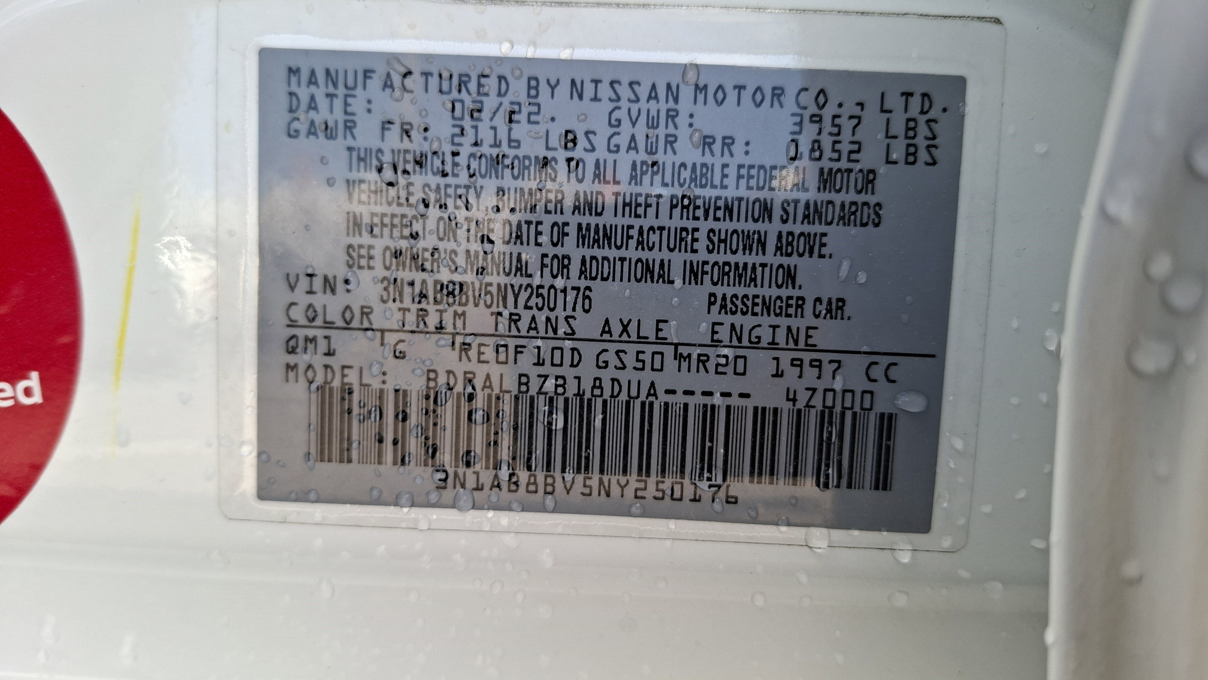 Certified 2022 Nissan Sentra S image 26