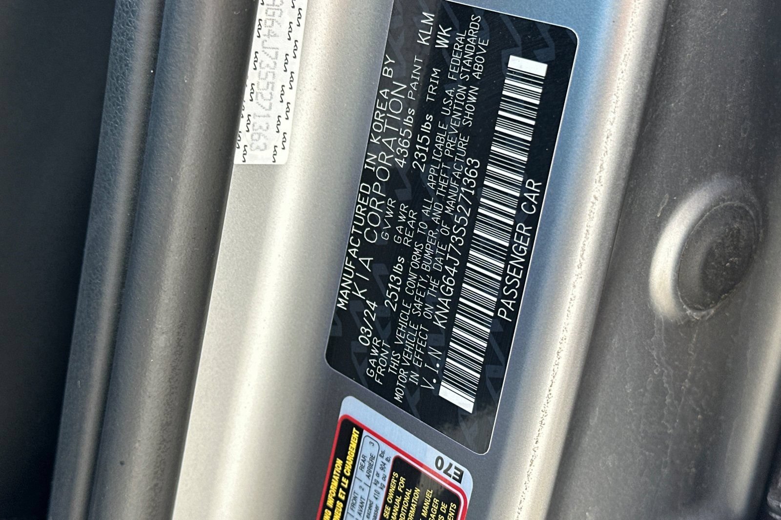 Certified 2025 Kia K5 GT-Line w/ GT-Line Premium Package FWD image 33