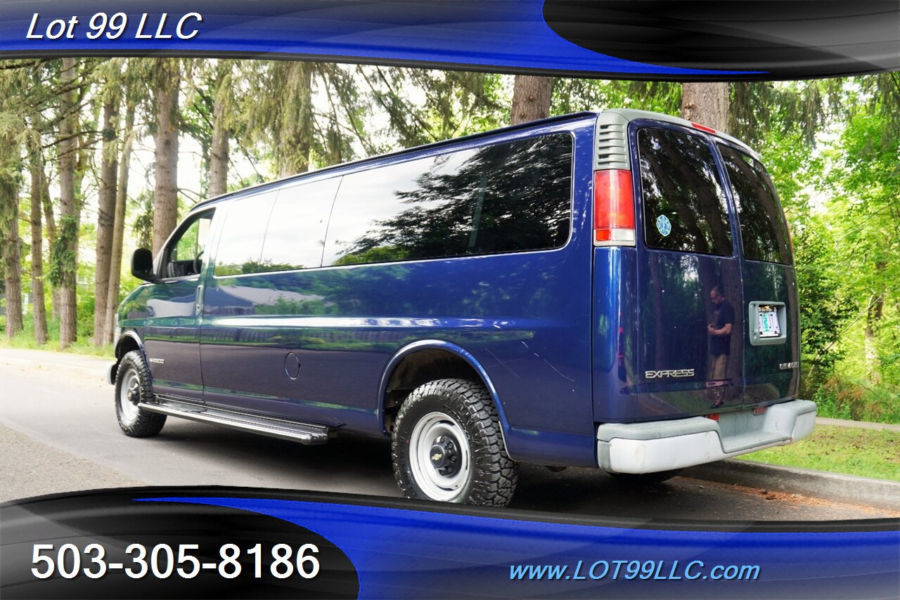 Used 2001 Chevrolet Express 3500 Extended Passenger w/ Convenience Pkg RWD image 11