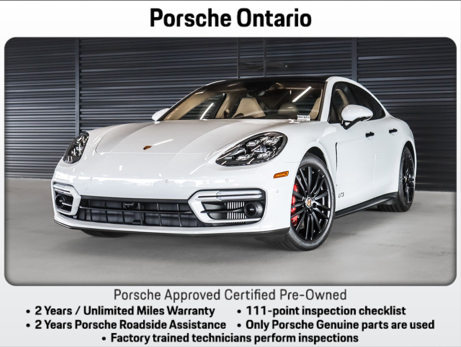 Certified 2023 Porsche Panamera GTS
