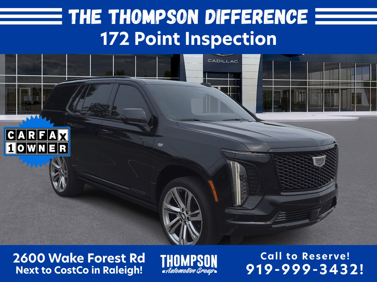 Used 2026 Cadillac Escalade Platinum Sport AWD/4WD image 1