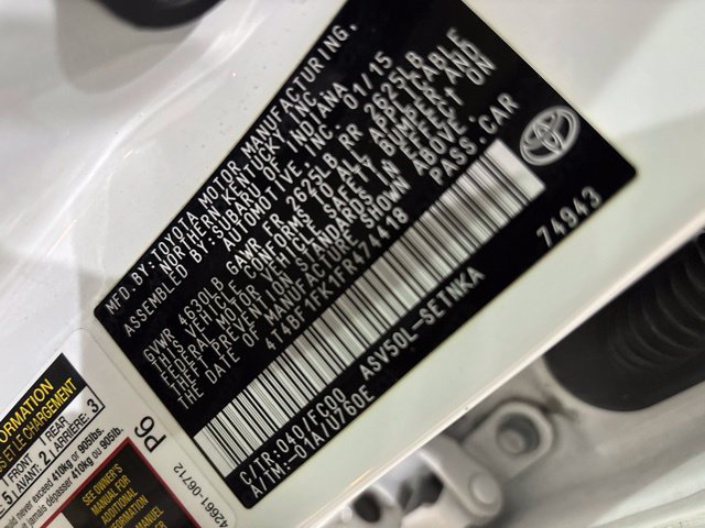 Used 2015 Toyota Camry LE FWD image 34