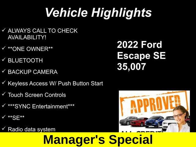 Used 2022 Ford Escape SE FWD image 10