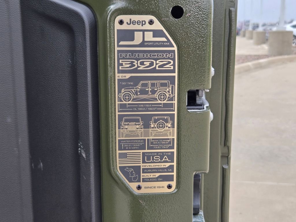 Used 2023 Jeep Wrangler Unlimited Rubicon 392 w/ Trailer Tow Package image 35