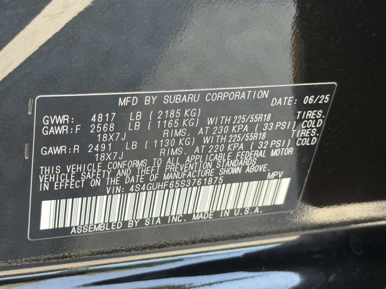 Certified 2025 Subaru Crosstrek 2.5i Sport w/ Popular Package #4A AWD/4WD image 36