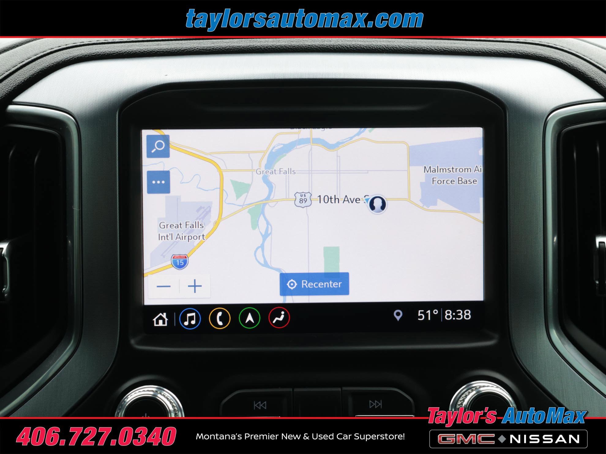 Used 2019 GMC Sierra 1500 SLT w/ SLT Premium Plus Package AWD/4WD image 16