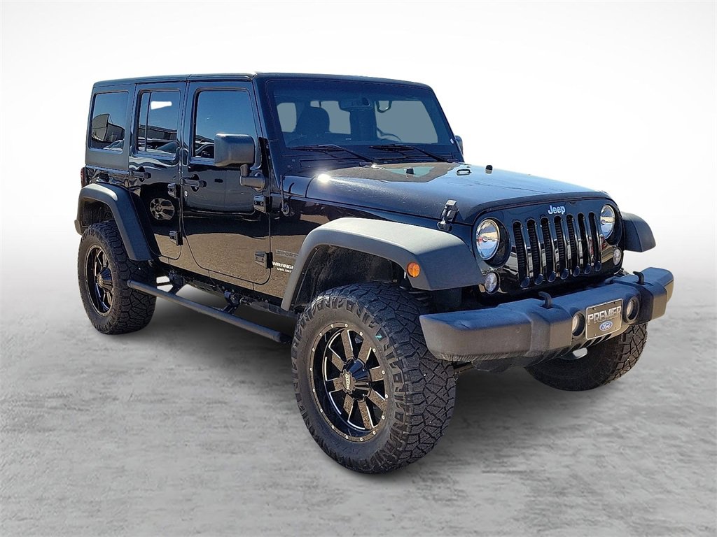 Used 2016 Jeep Wrangler Unlimited Sport w/ Quick Order Package 24S