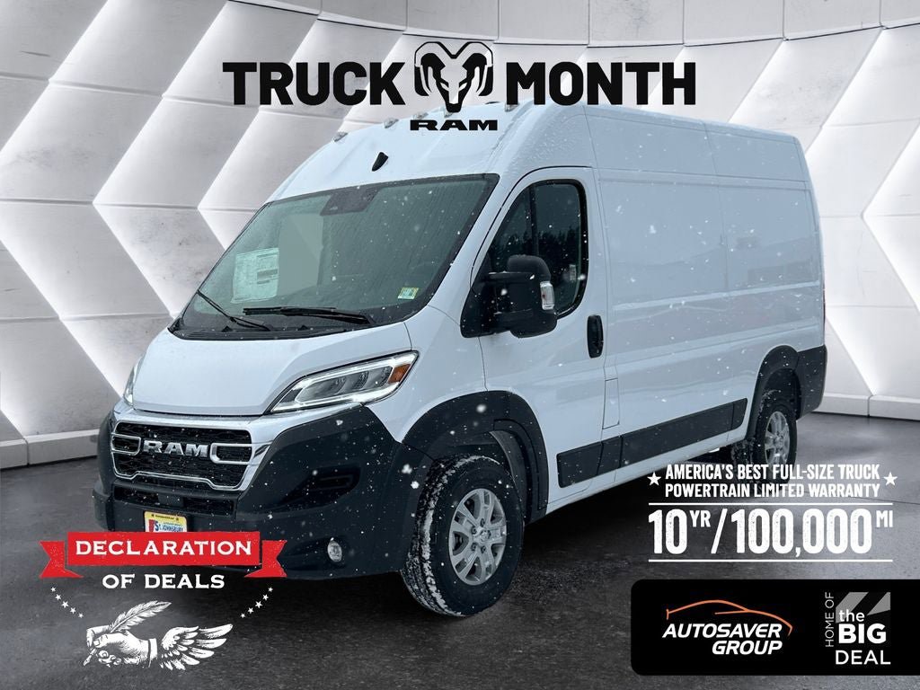 New 2026 RAM ProMaster 1500 w/ Quick Order Package 22G SLT image 1