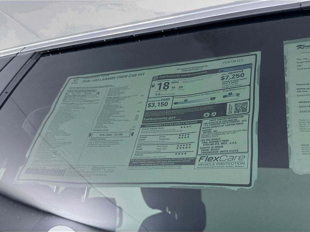 New 2026 RAM 1500 Laramie w/ Sport Appearance Package image 20