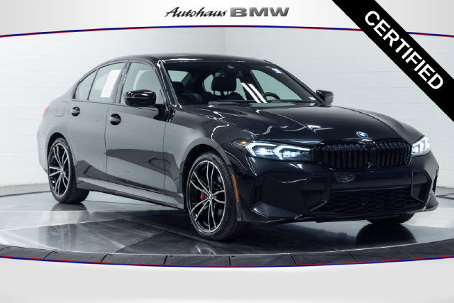 Certified 2023 BMW 330i xDrive Sedan w/ M Sport Package AWD/4WD image 1