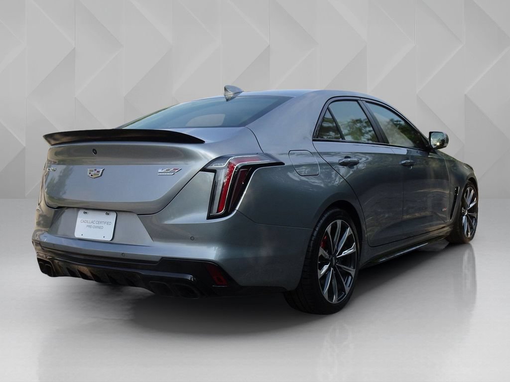Certified 2023 Cadillac CT4 V Blackwing w/ Technology Package RWD image 6