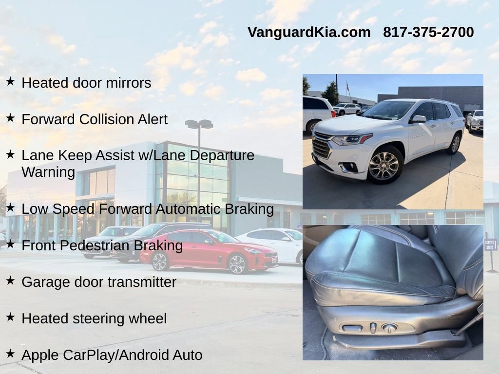 Used 2018 Chevrolet Traverse Premier w/ Driver Confidence II Package FWD image 18