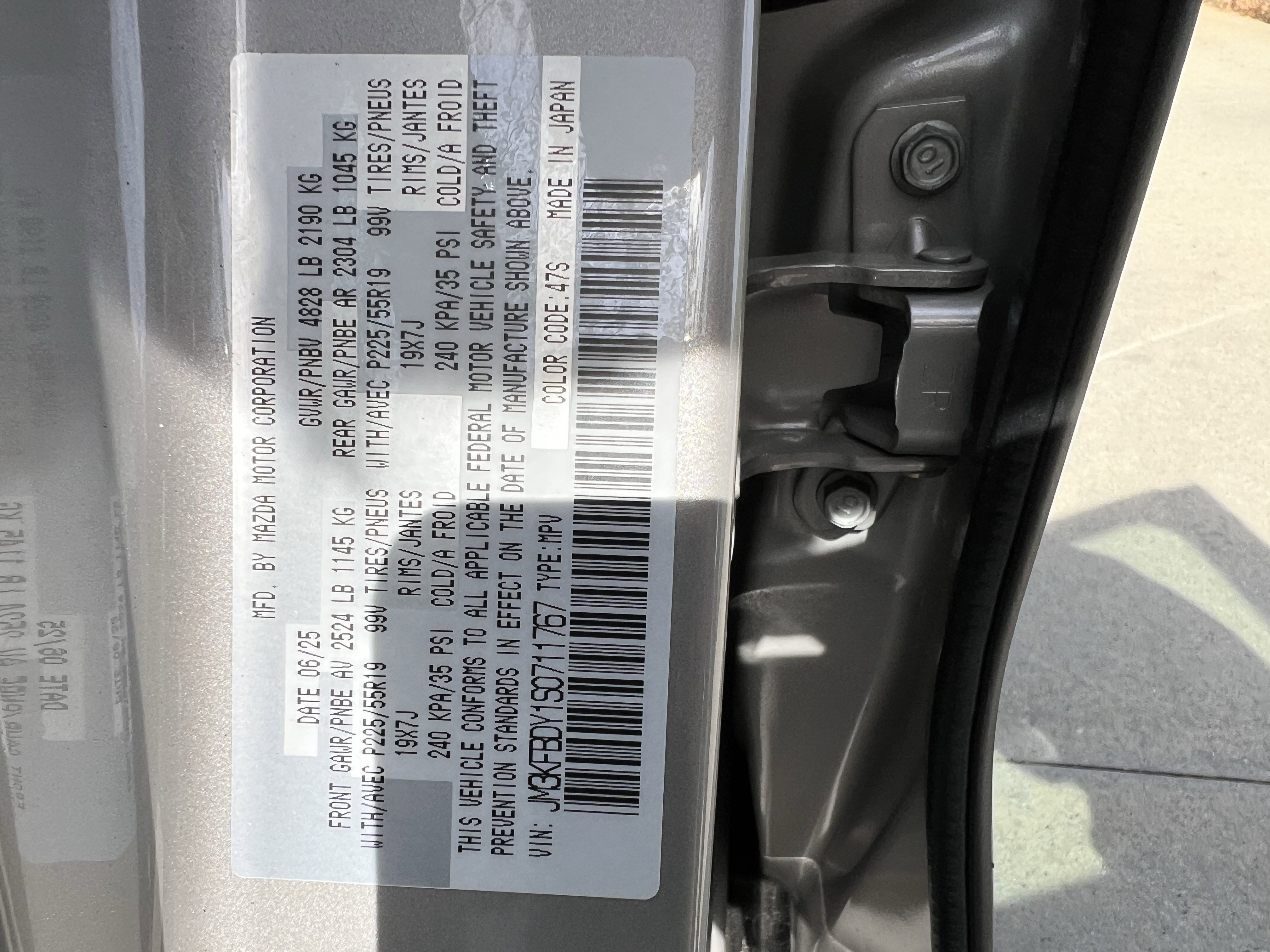 Used 2025 MAZDA CX-5 2.5 Turbo w/ Premium Package image 37