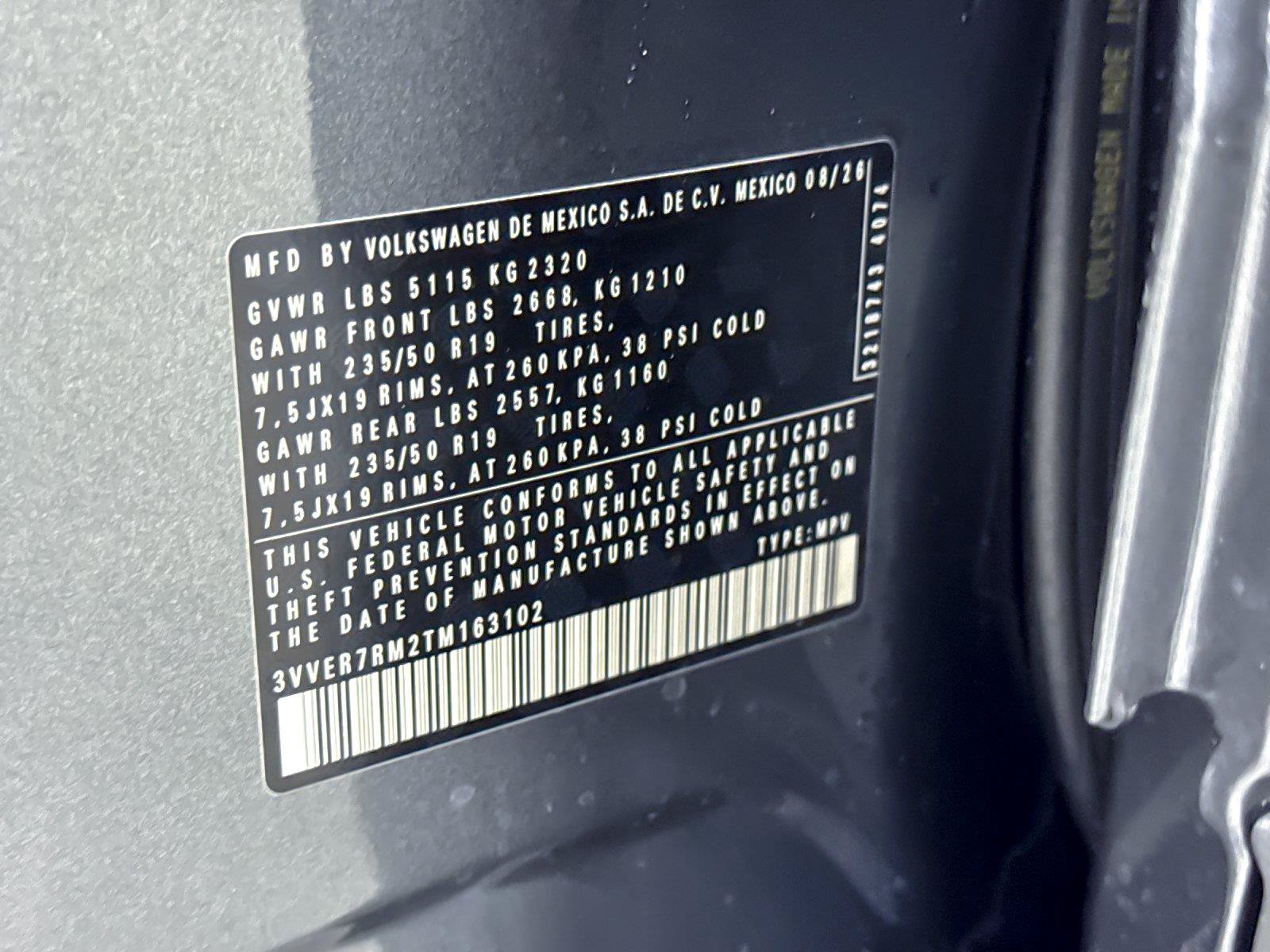 New 2026 Volkswagen Tiguan SE AWD/4WD image 27