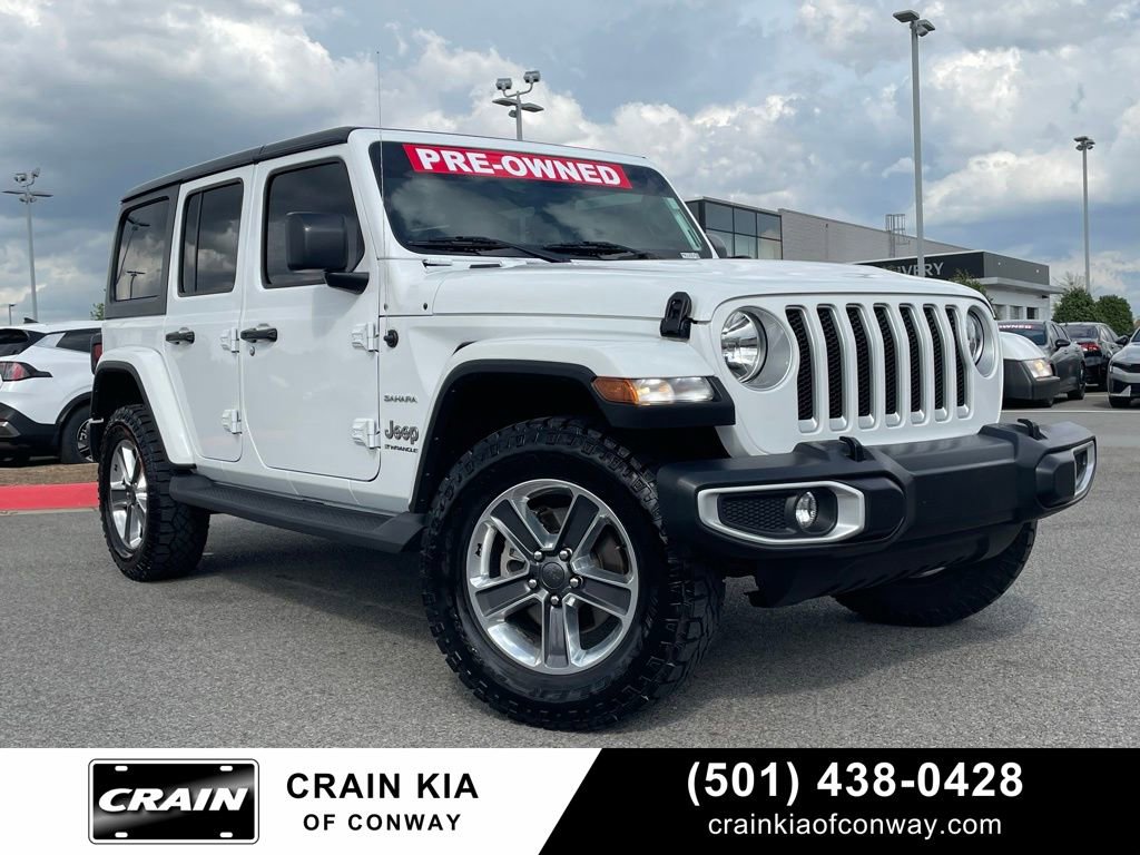 Used 2023 Jeep Wrangler Sahara w/ Cold Weather Group image 1