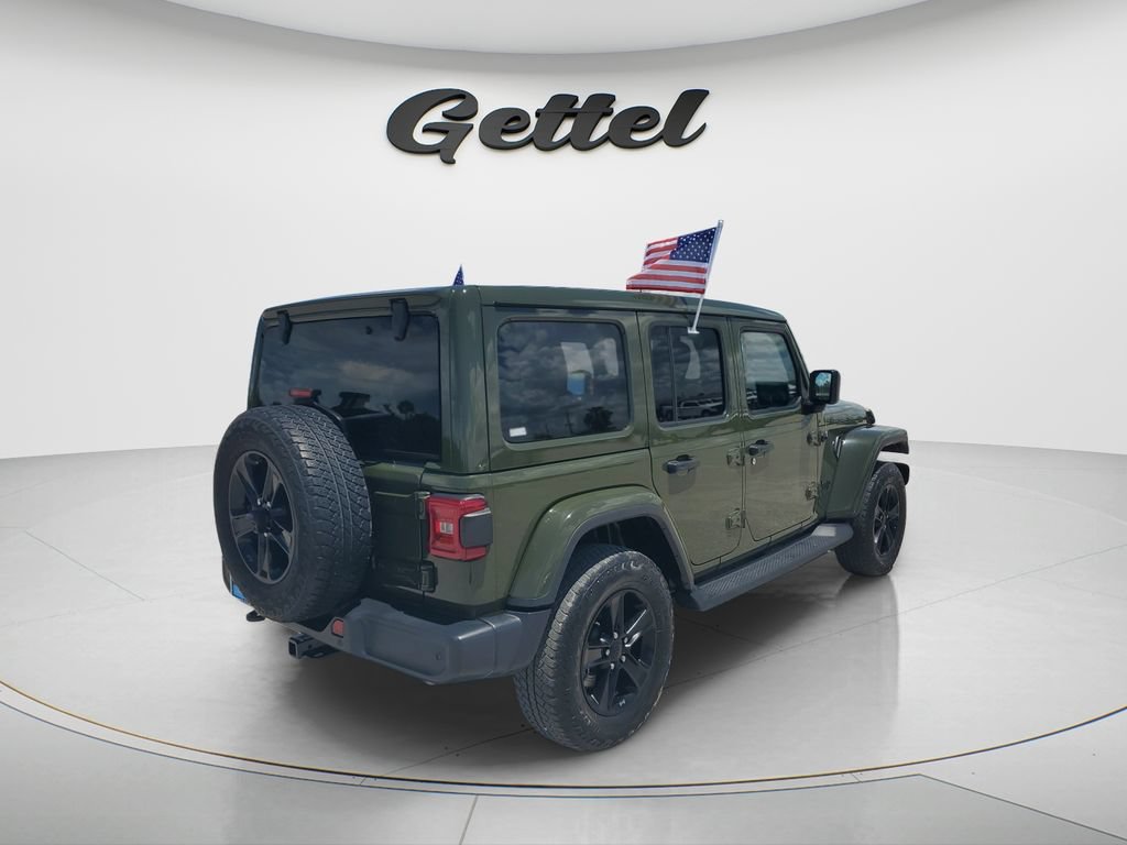 Used 2021 Jeep Wrangler Unlimited Sahara AWD/4WD image 4