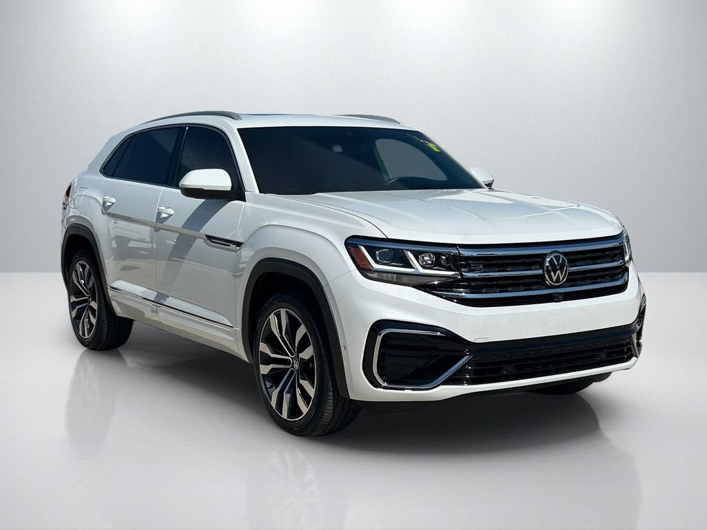 Used 2022 Volkswagen Atlas Cross Sport SEL Premium R-Line AWD/4WD video 3