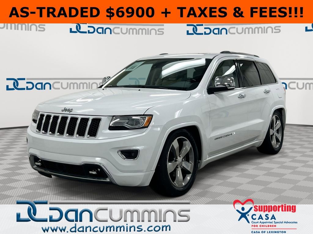 Used 2014 Jeep Grand Cherokee Overland w/ Advanced Technology Group