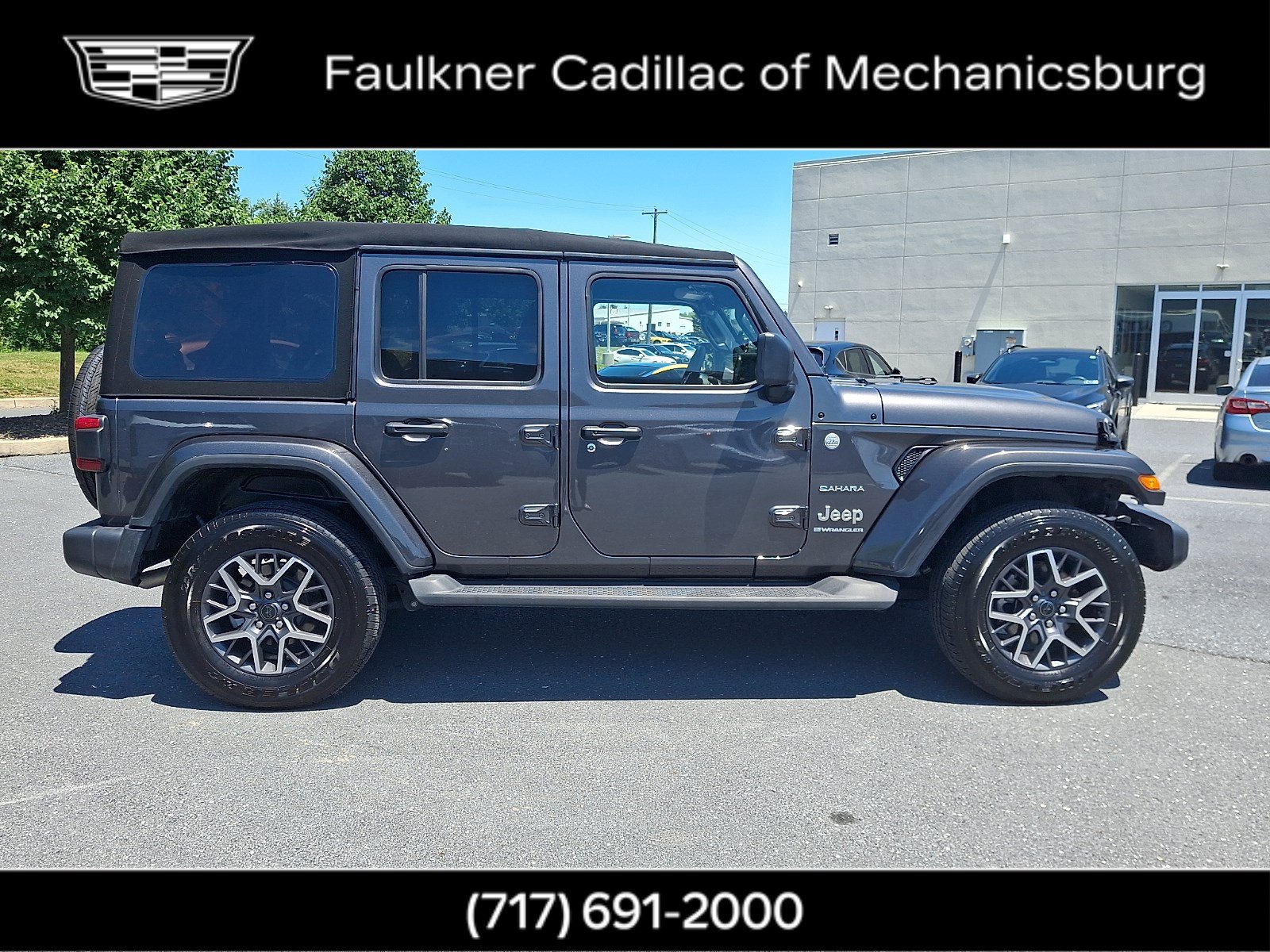 Used 2024 Jeep Wrangler Unlimited Sahara w/ Technology Group AWD/4WD image 7