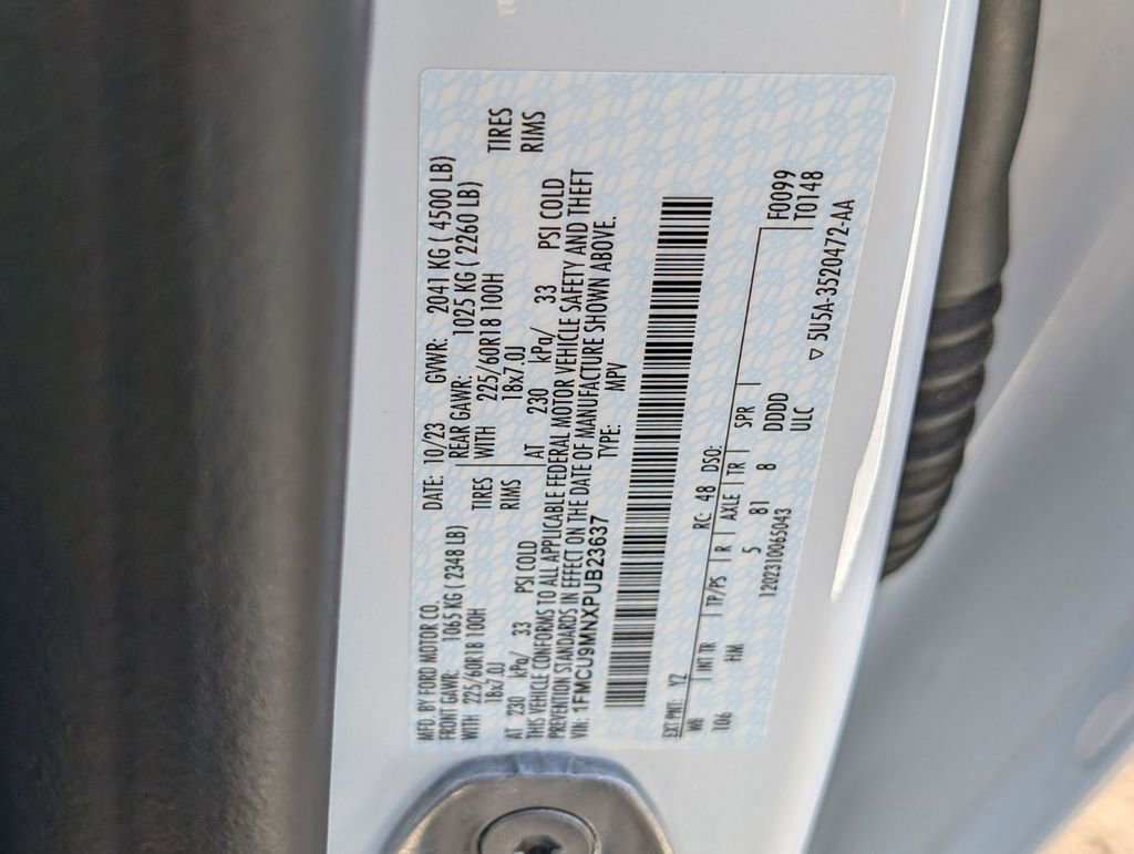 Used 2023 Ford Escape ST-Line w/ Tech Pack #1 AWD/4WD image 54