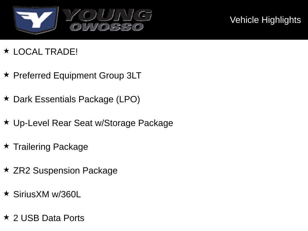 Used 2024 Chevrolet Silverado 1500 ZR2 w/ LPO, Dark Essentials Package AWD/4WD image 5