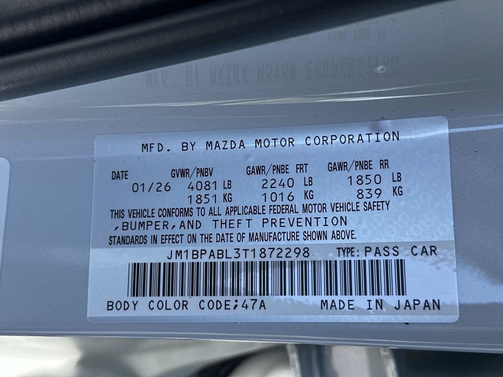 New 2026 MAZDA MAZDA3 s Sport FWD image 29