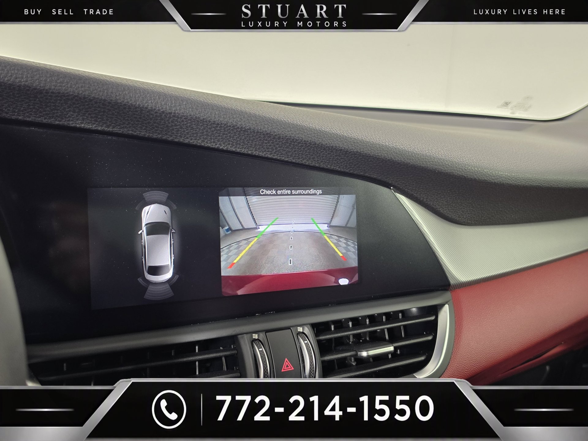 Used 2019 Alfa Romeo Giulia Ti Sport w/ Quick Order Package 22U Sport RWD image 14