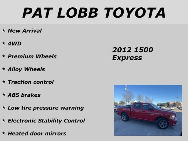 Used 2012 RAM 1500 Express w/ ST Popular Equipment Group image 15